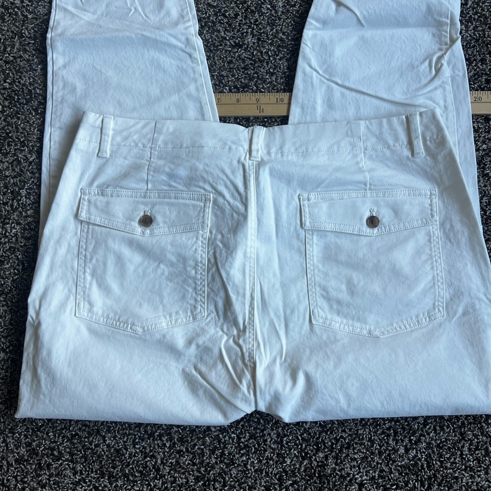 Banana Republic Classic White Trousers - Picture 4 of 6